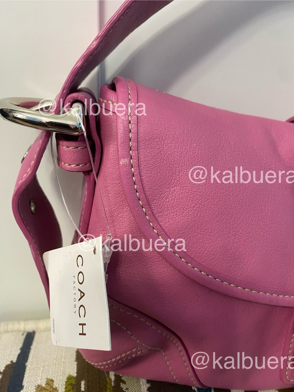 Coach Y2K pink 9247 small - Picture 6 of 7